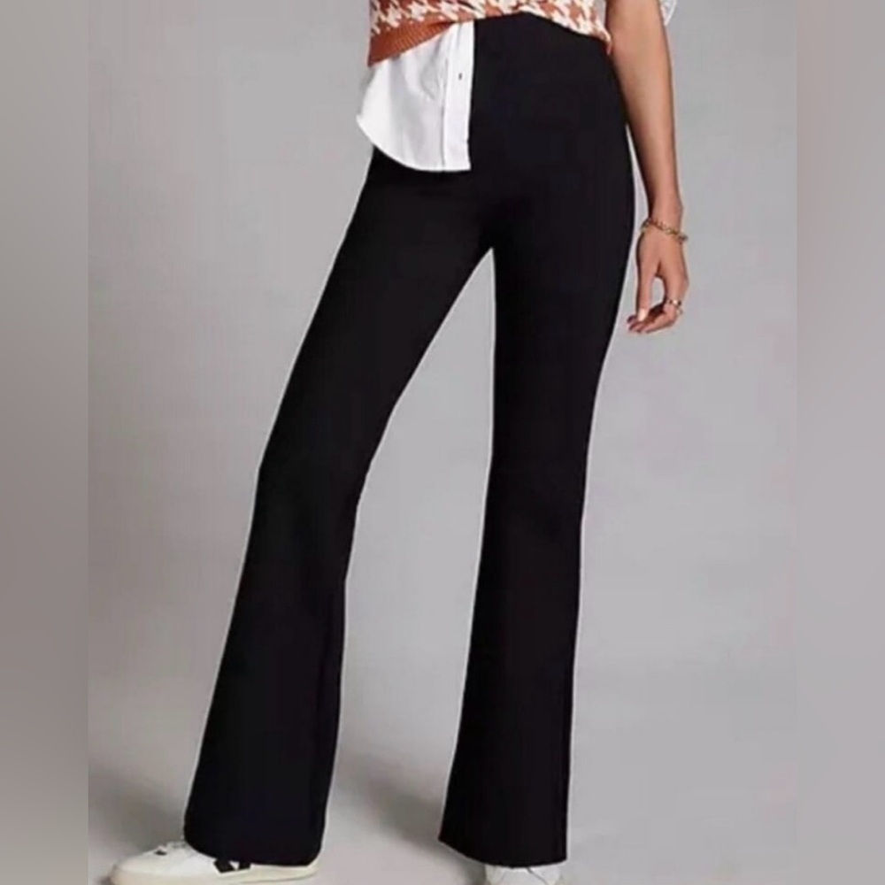 Maeve *Ponte Knit* Pull On* High Rise* Pants